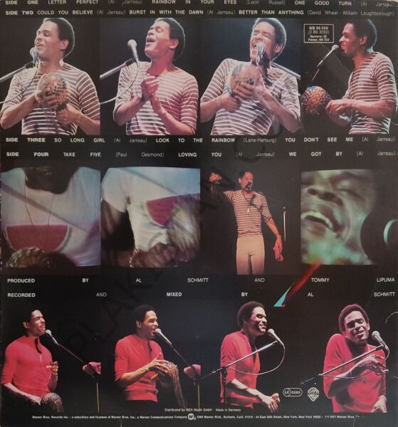 Al Jarreau – Look To The Rainbow - Live In Europe LP PLAK