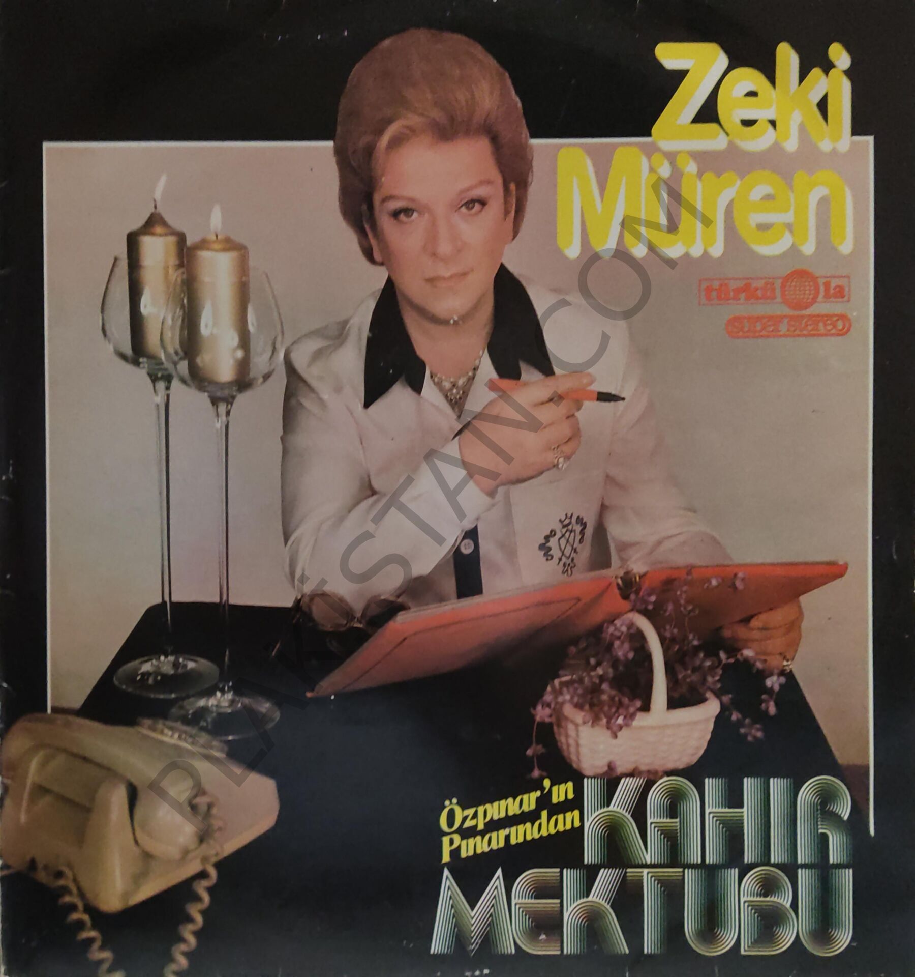 Zeki Müren Kahır Mektubu LP PLAK