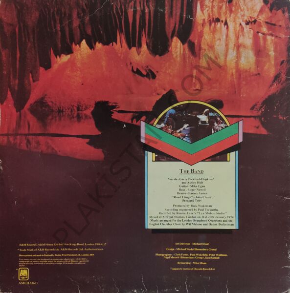 Rick Wakeman – Journey To The Centre Of The Earth LP PLAK