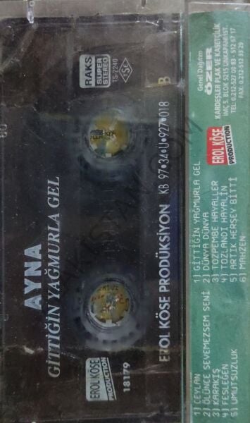 Ayna – Gittiğin Yağmurla Gel KASET