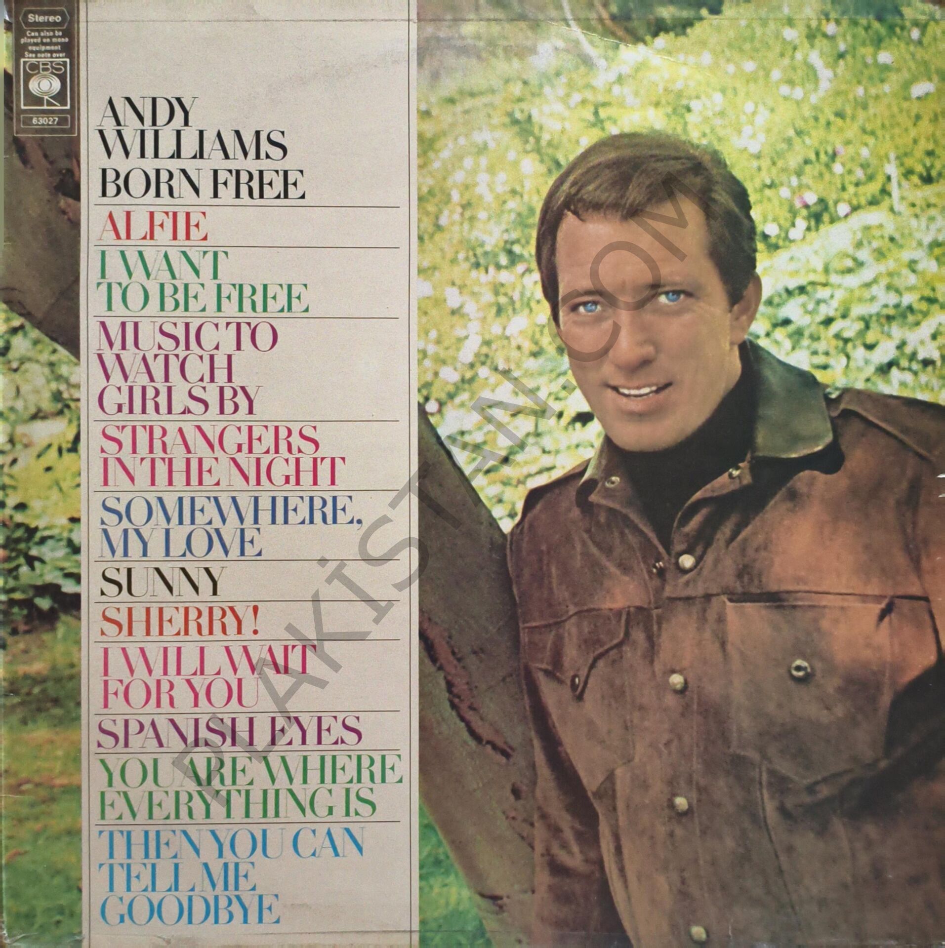 Andy Williams – Born Free LP PLAK