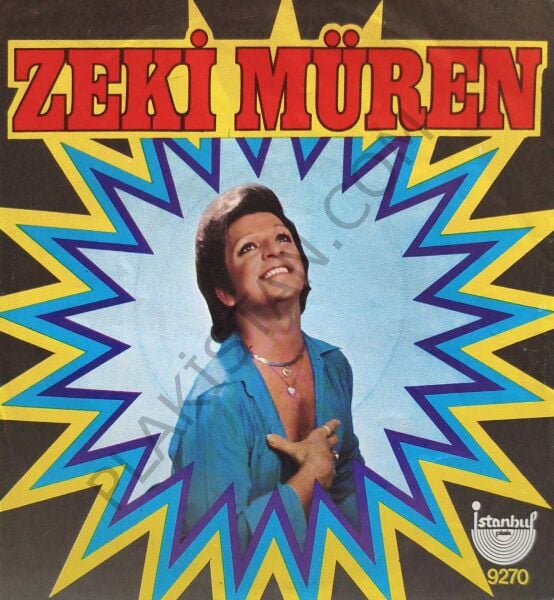 Zeki Müren - Nasıl İçmem Arkadaş 45 LİK PLAK
