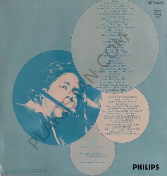 Barry White - Can't Get Enough LP PLAK