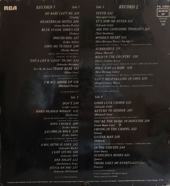 Elvis presley forever 2 LP PLAK