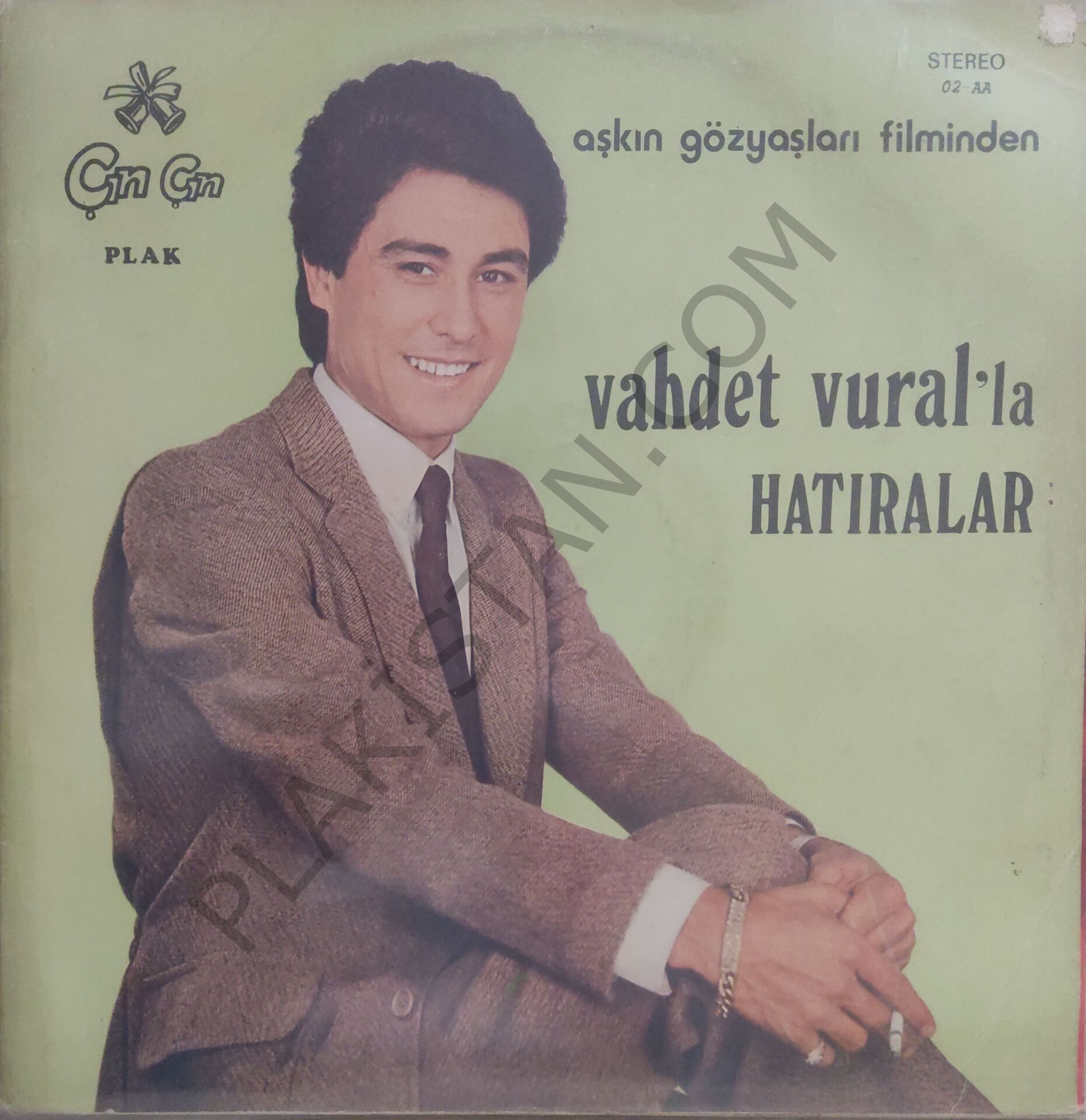 Vahdet Vural'la Hatıralar Aşkın Gözyaşları Filminden LP
