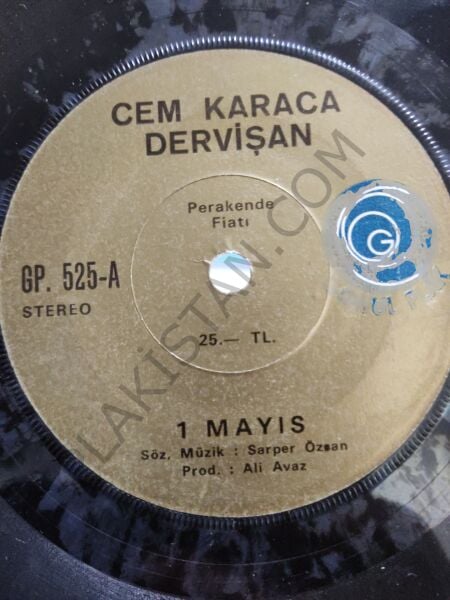Cem Karaca - 1 Mayıs 45 lik PLAK