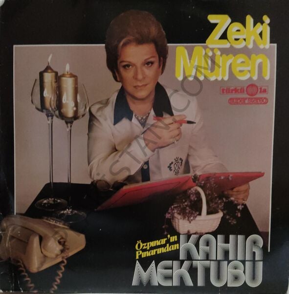 Zeki Müren - Kahır Mektubu (Alman Baskı) LP PLAK