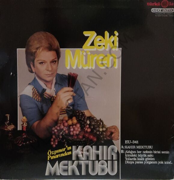 Zeki Müren - Kahır Mektubu (Alman Baskı) LP