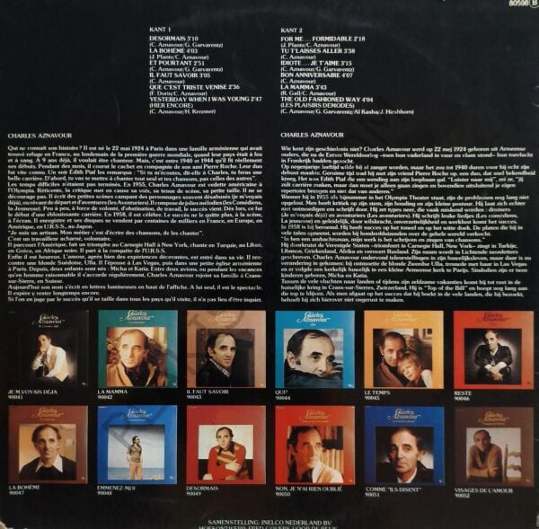Charles Aznavour – Les Grands Succes LP PLAK