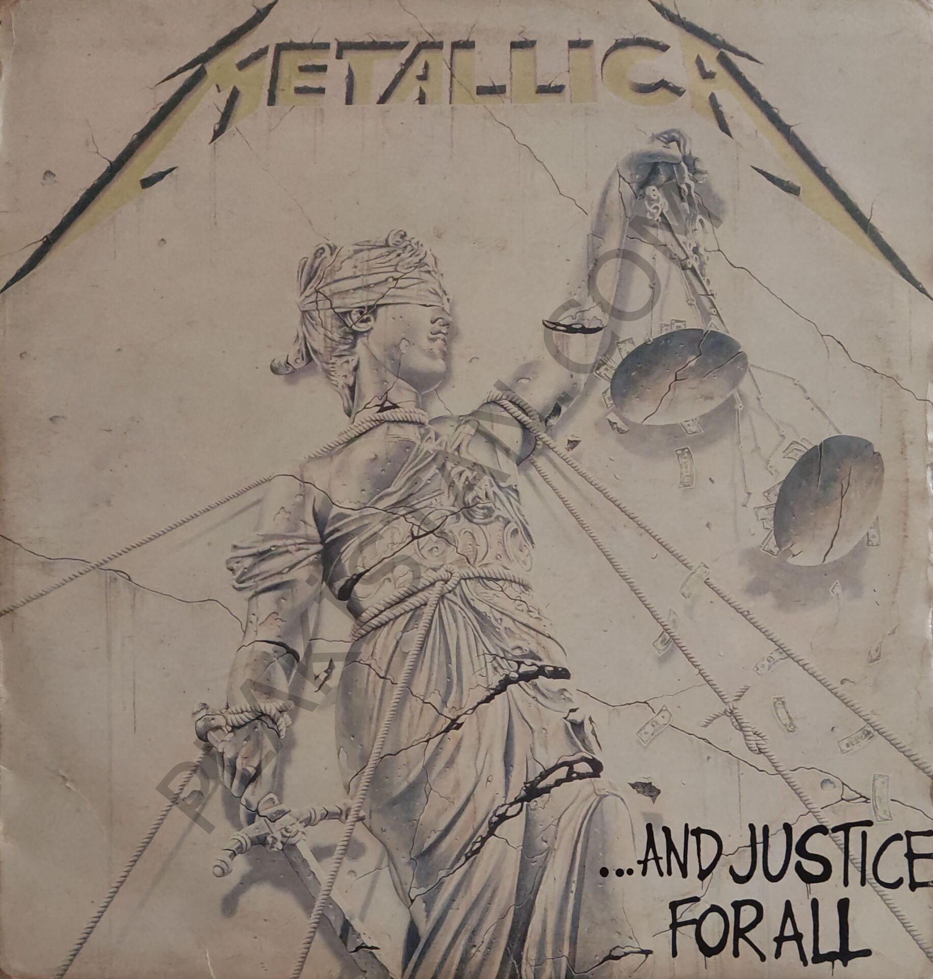 Metallica - ...And Justice For All (1988 BASKI ) 2 LP PLAK