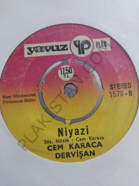Cem Karaca - Beni siz delirttiniz. 45 lik PLAK