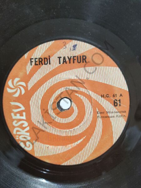 Ferdi Tayfur Ne Bilirdim Ki 45lik