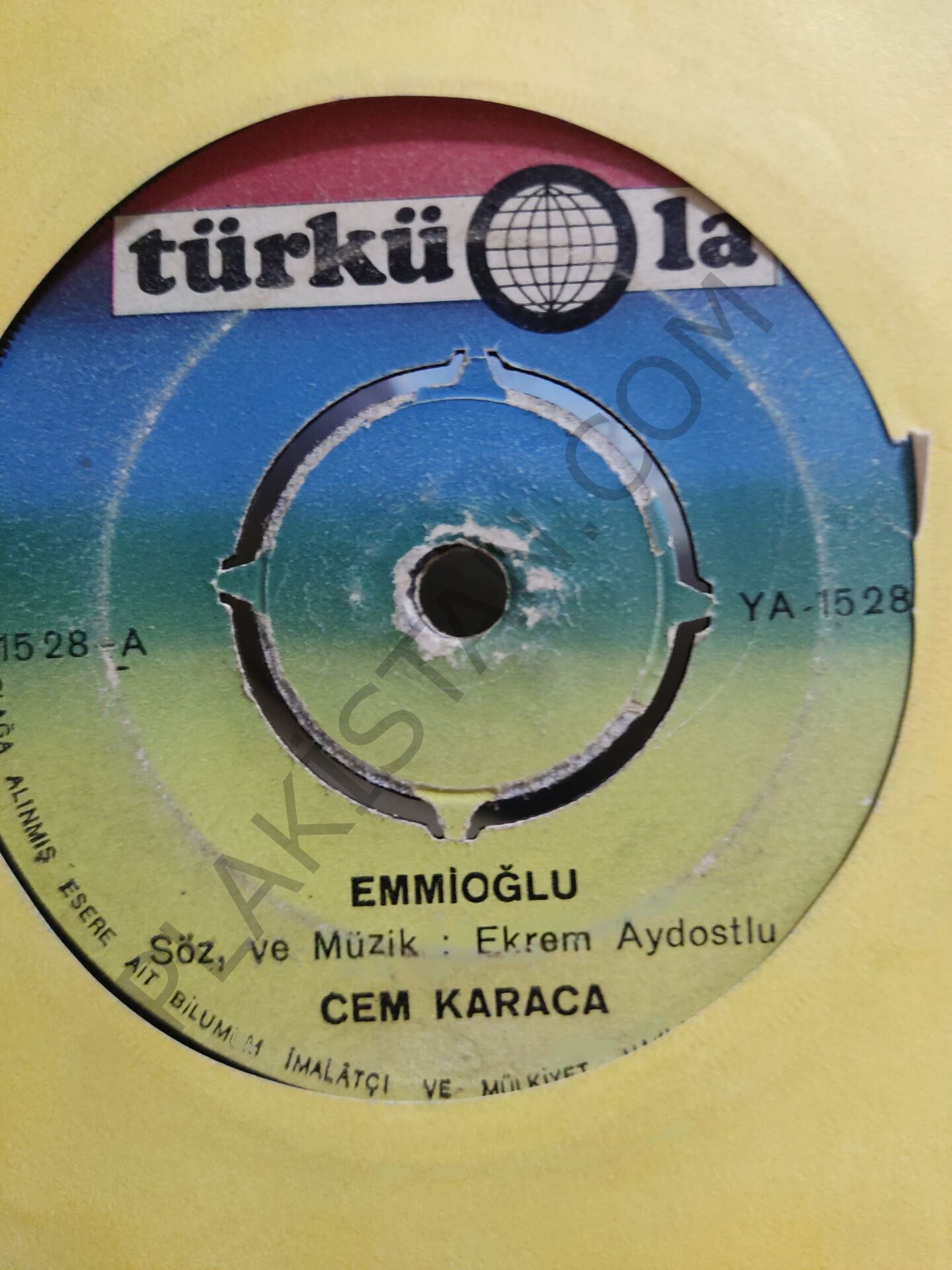 Cem Karaca - O leyli - 45 lik PLAK