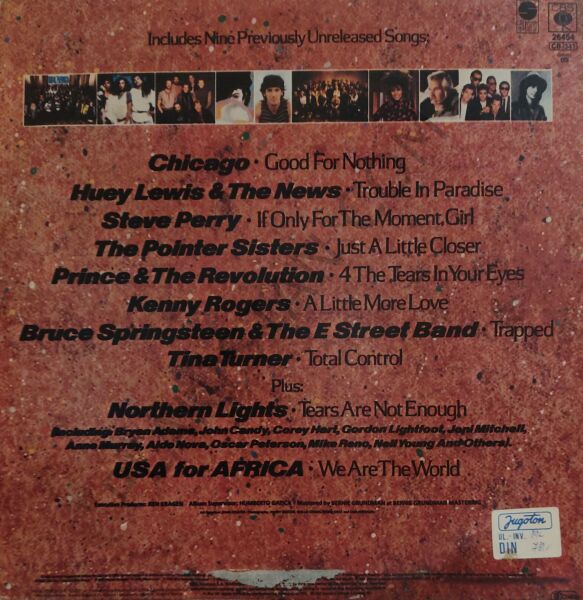 USA For Africa – We Are The World LP PLAK