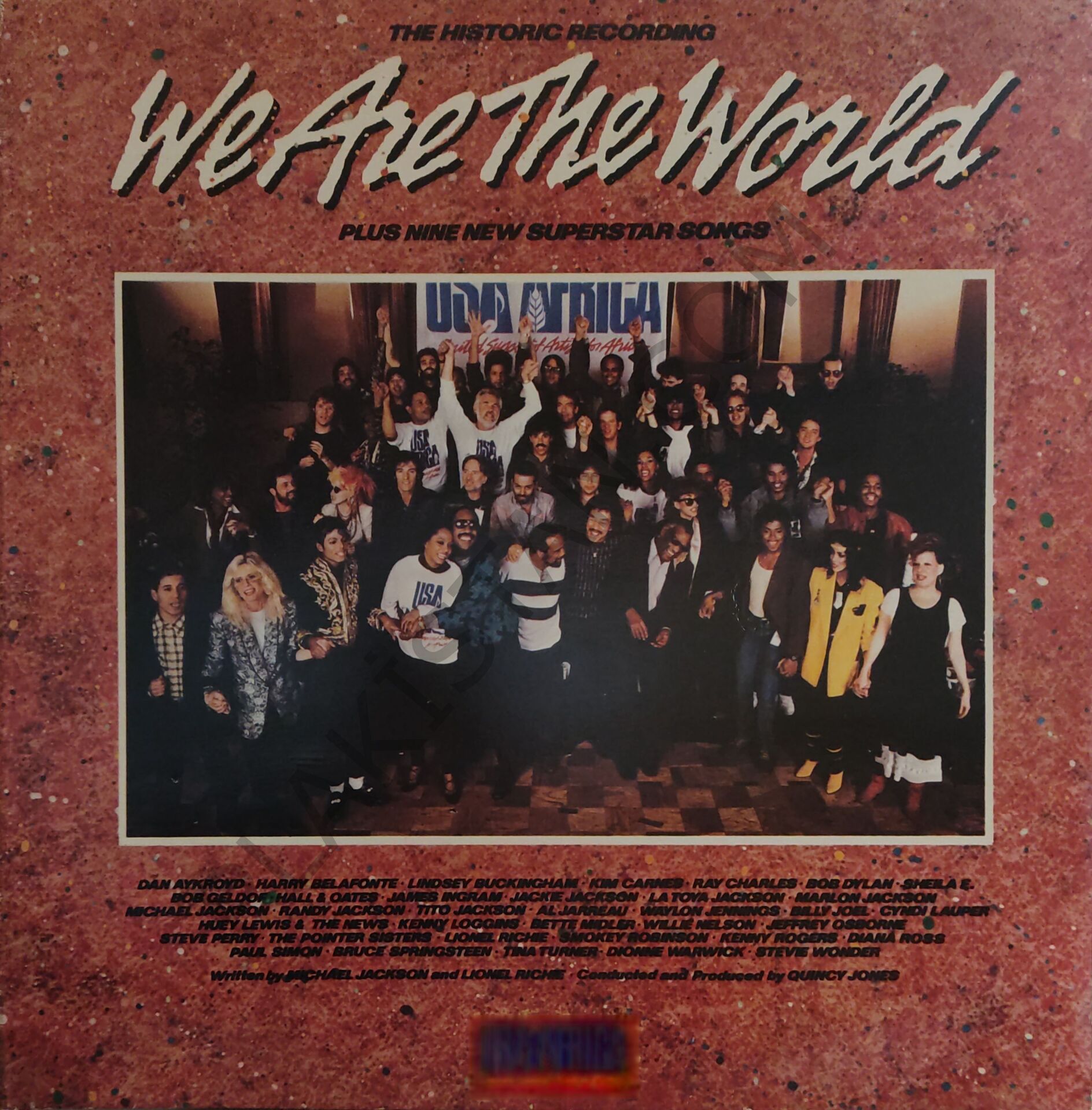 USA For Africa – We Are The World LP PLAK