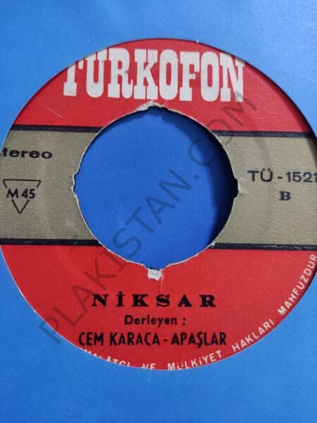Cem Karaca - Zeyno - 45 lik PLAK
