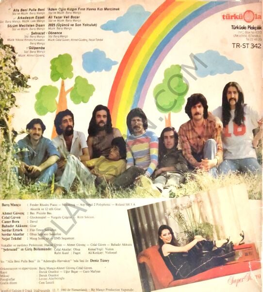 Barış Manço & Kurtalan Ekspres Sözüm Meclisten Dışarı LP PLAK