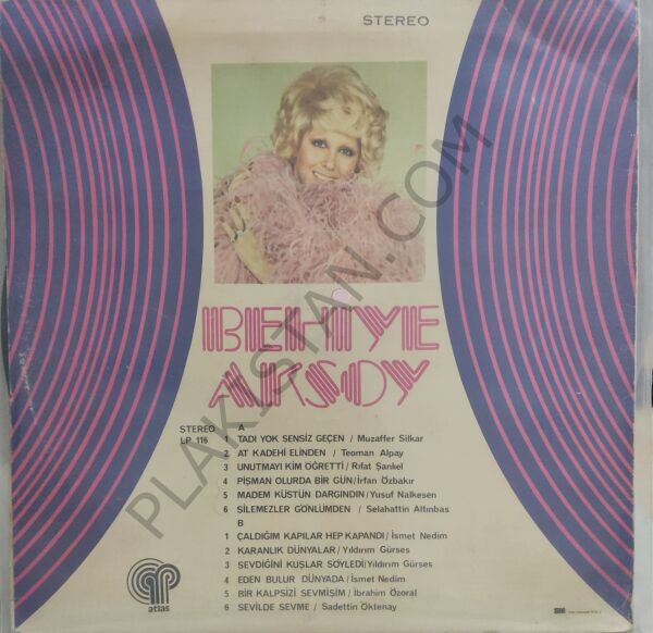 Behiye Aksoy - Tadı Yok Sensiz Geçen LP