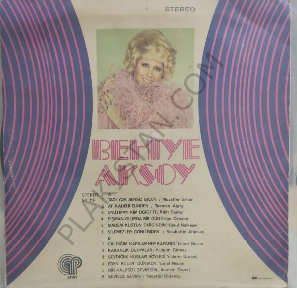 Behiye Aksoy - Tadı Yok Sensiz Geçen LP PLAK