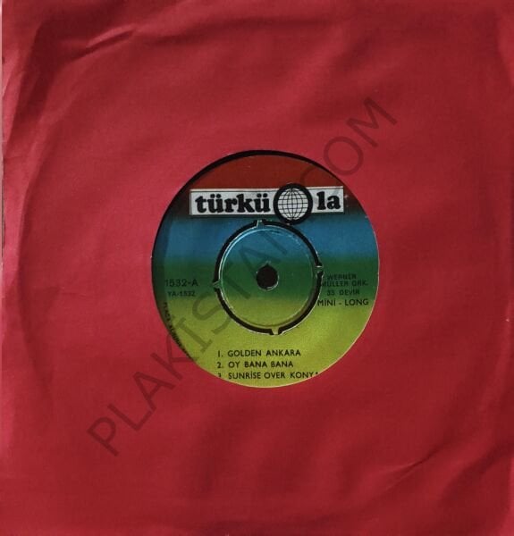 Werner Müller Orkestrası 33 Devir 45 LİK Mini LP PLAK