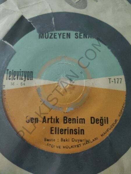 Müzeyyen Senar - Yörükte Yaylasında 45 lik PLAK