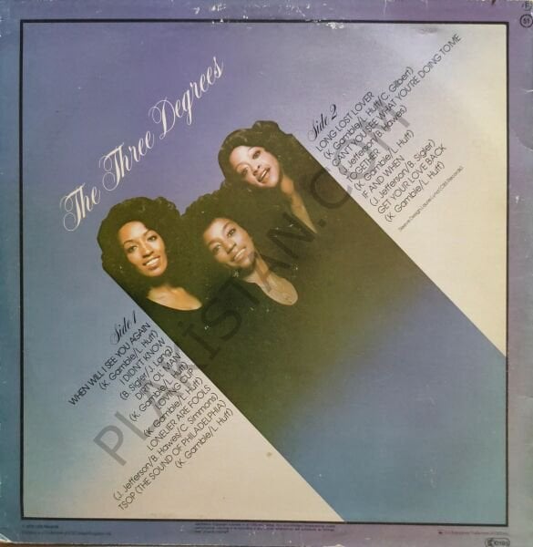The Three Degrees LP PLAK