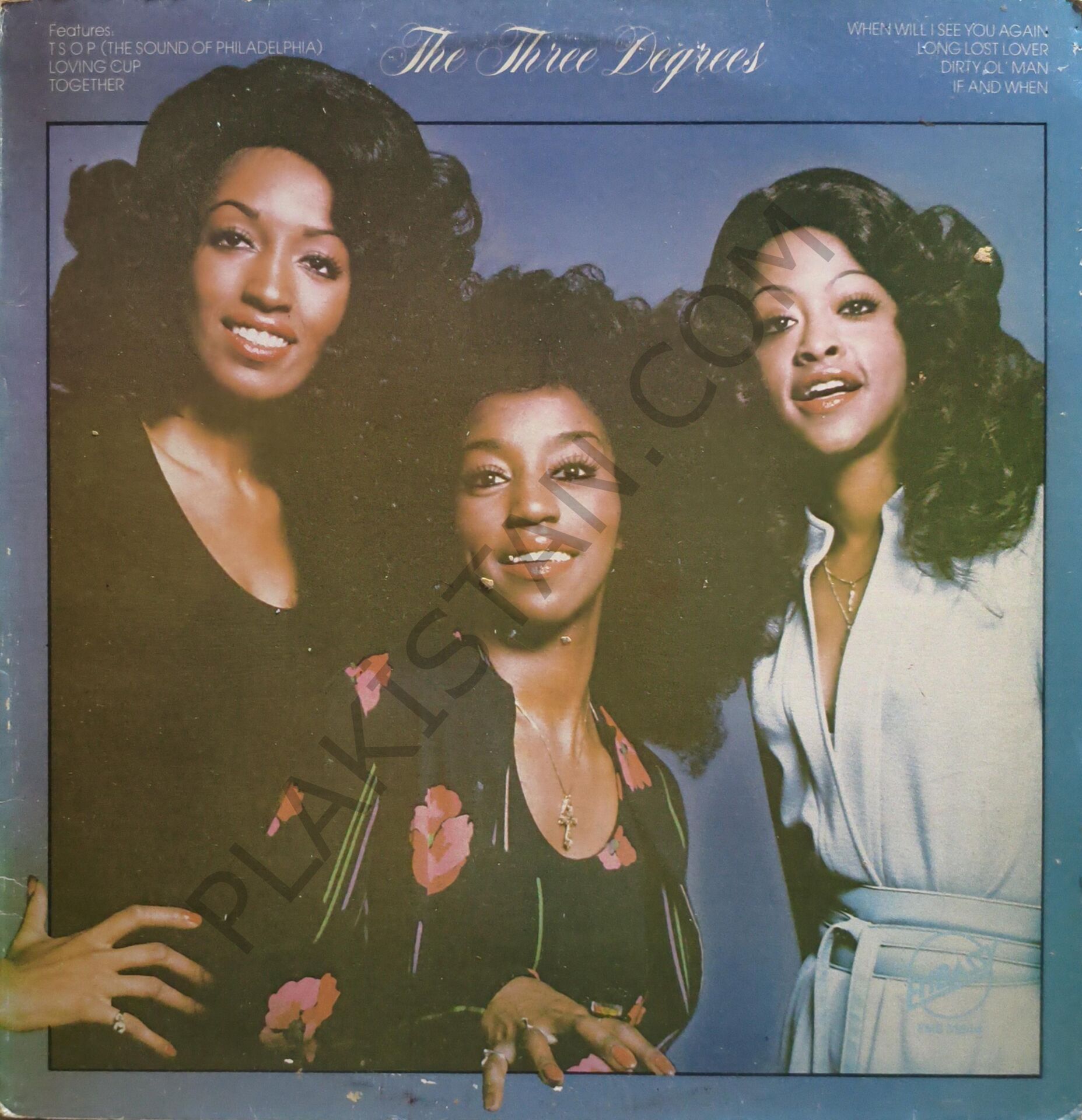 The Three Degrees LP PLAK