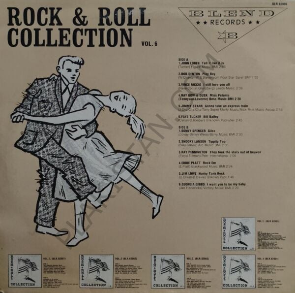 Rock & Roll Collection Vol. 6 - LP PLAK