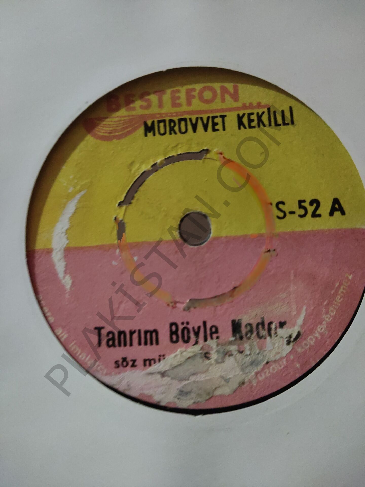 Mürüvvet Kekilli - Tanrım böyle kader - 45 lik PLAK