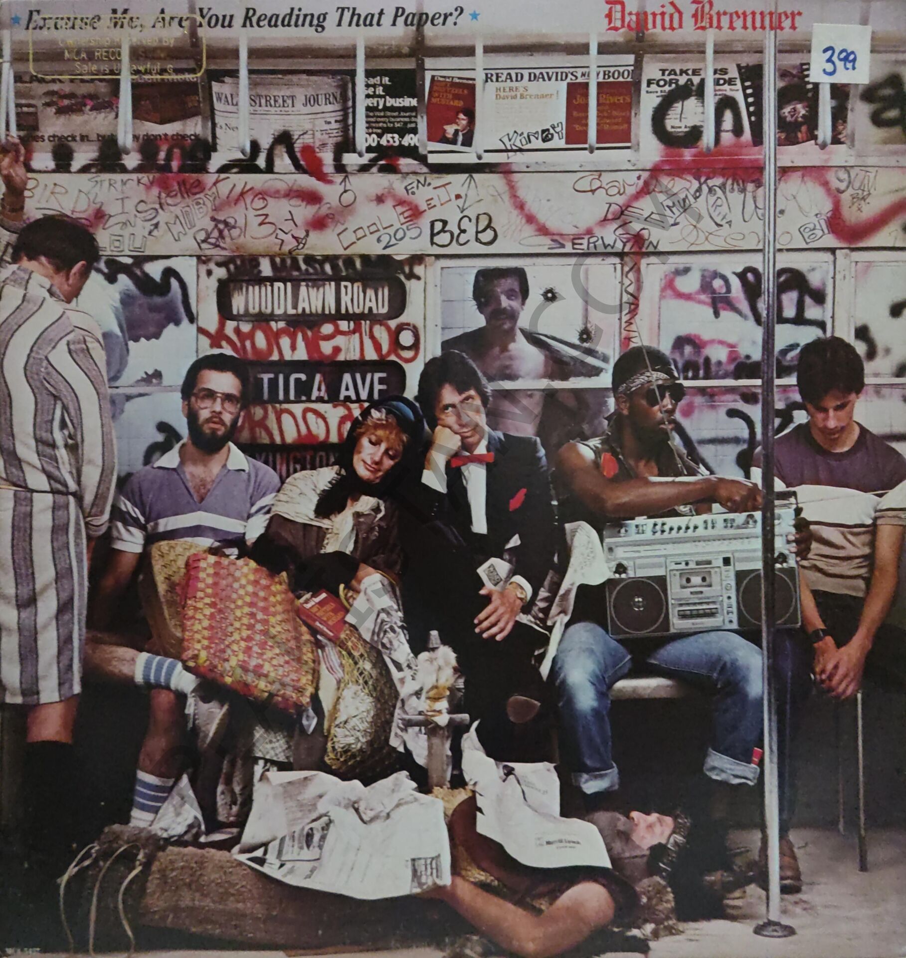 David Brenner – Excuse Me, Are You Reading That Paper? LP PLAK