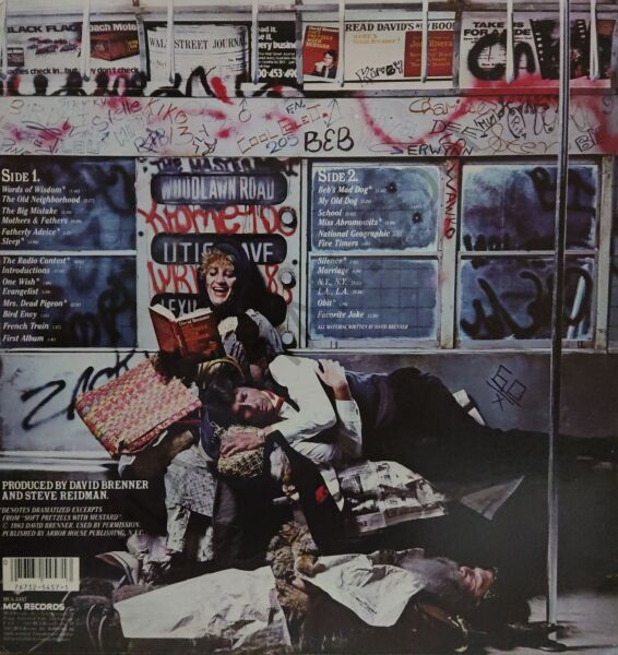 David Brenner – Excuse Me, Are You Reading That Paper? LP PLAK