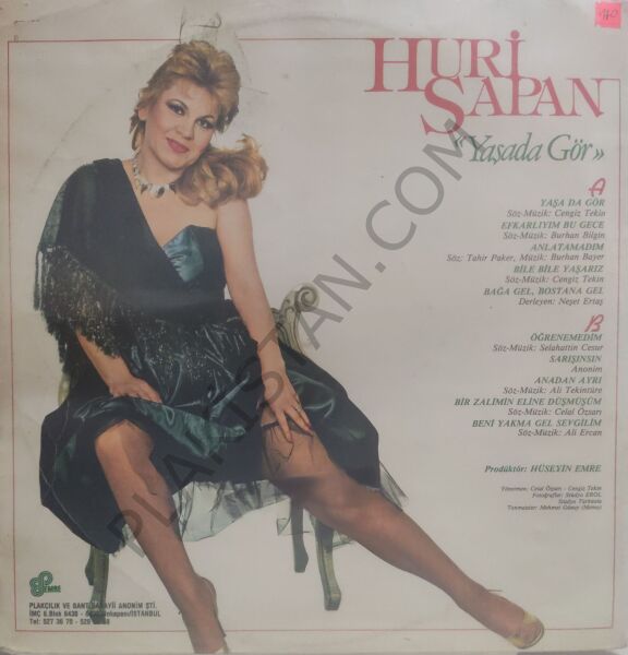 Huri Sapan Yaşada Gör LP