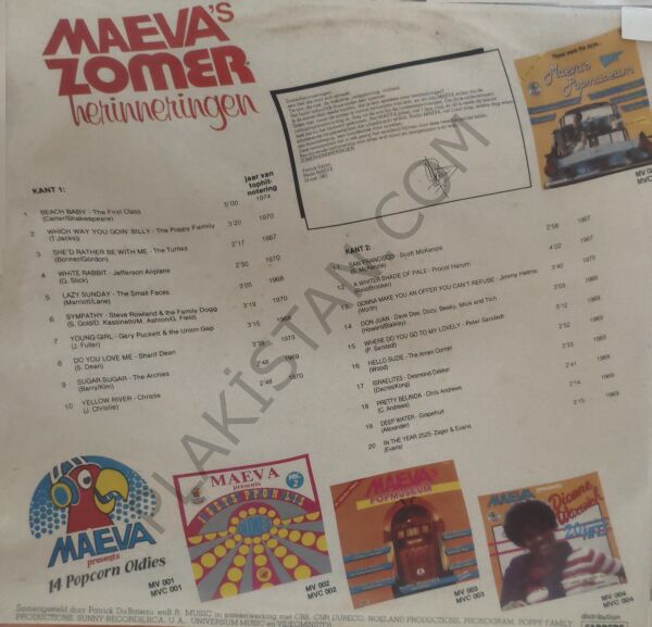Maeva's Zomer Herinneringen LP PLAK