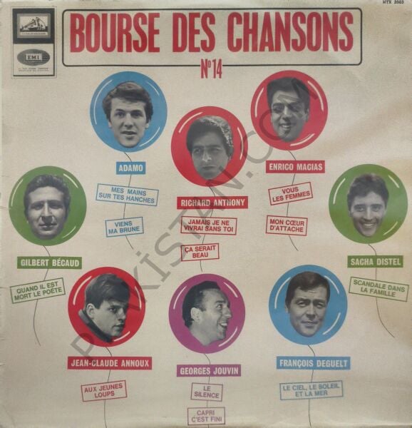 La Bourse Des Chansons Pathé-Marconi (N° 14) LP PLAK