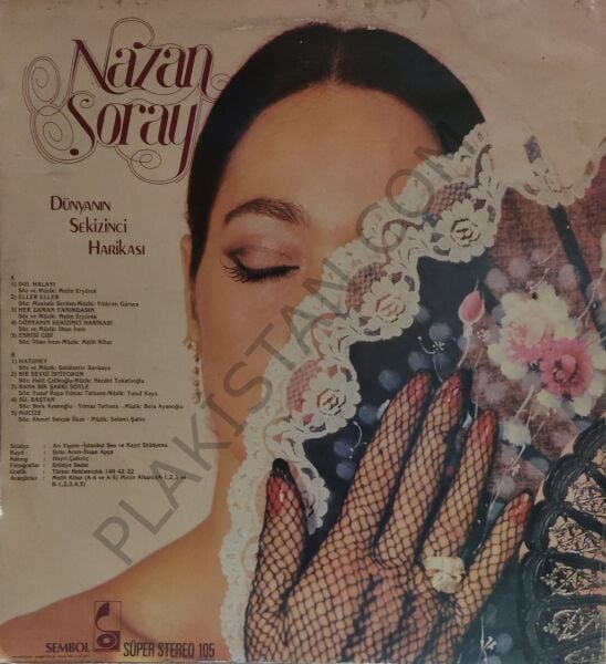Nazan Şoray Dünyanın Sekizinci Harikası LP PLAK