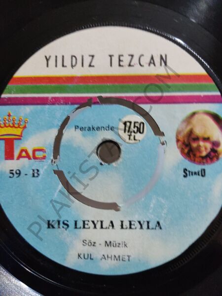 Yıldız Tezcan - Çıkma Karşıma 45 lik PLAK