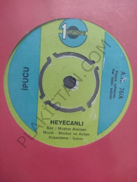 İpucu Hop Otur Hop Kalk 45lik PLAK