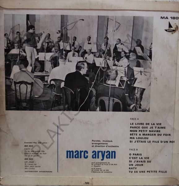 Marc Aryan – Katy LP PLAK