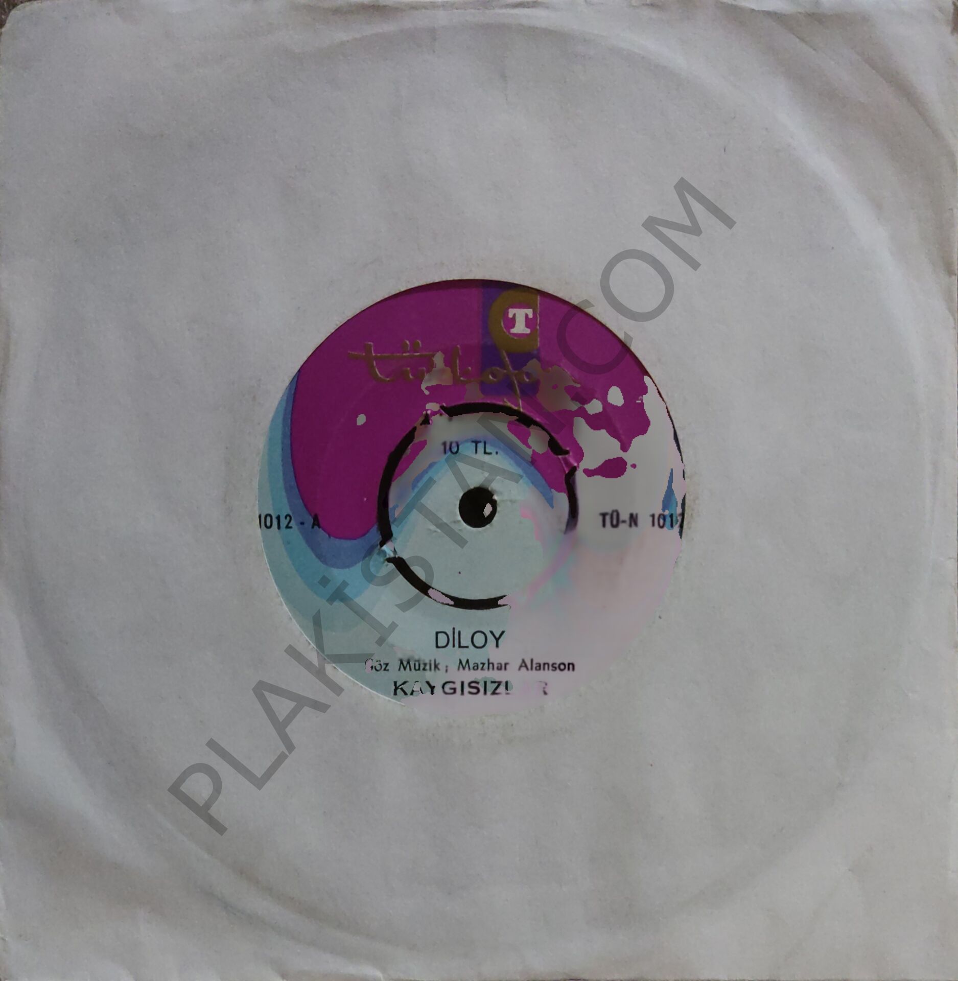 Kaygısızlar - Elif Deyi  45 LİK PLAK