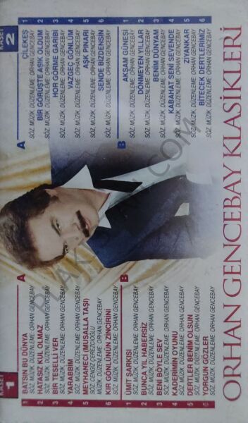 ORHAN GENCEBAY KLASİKLERİ / SİZİN SEÇTİKLERİNİZ 68'DEN.. .83'E İLK 15 YIL (1998) - 2 KASET