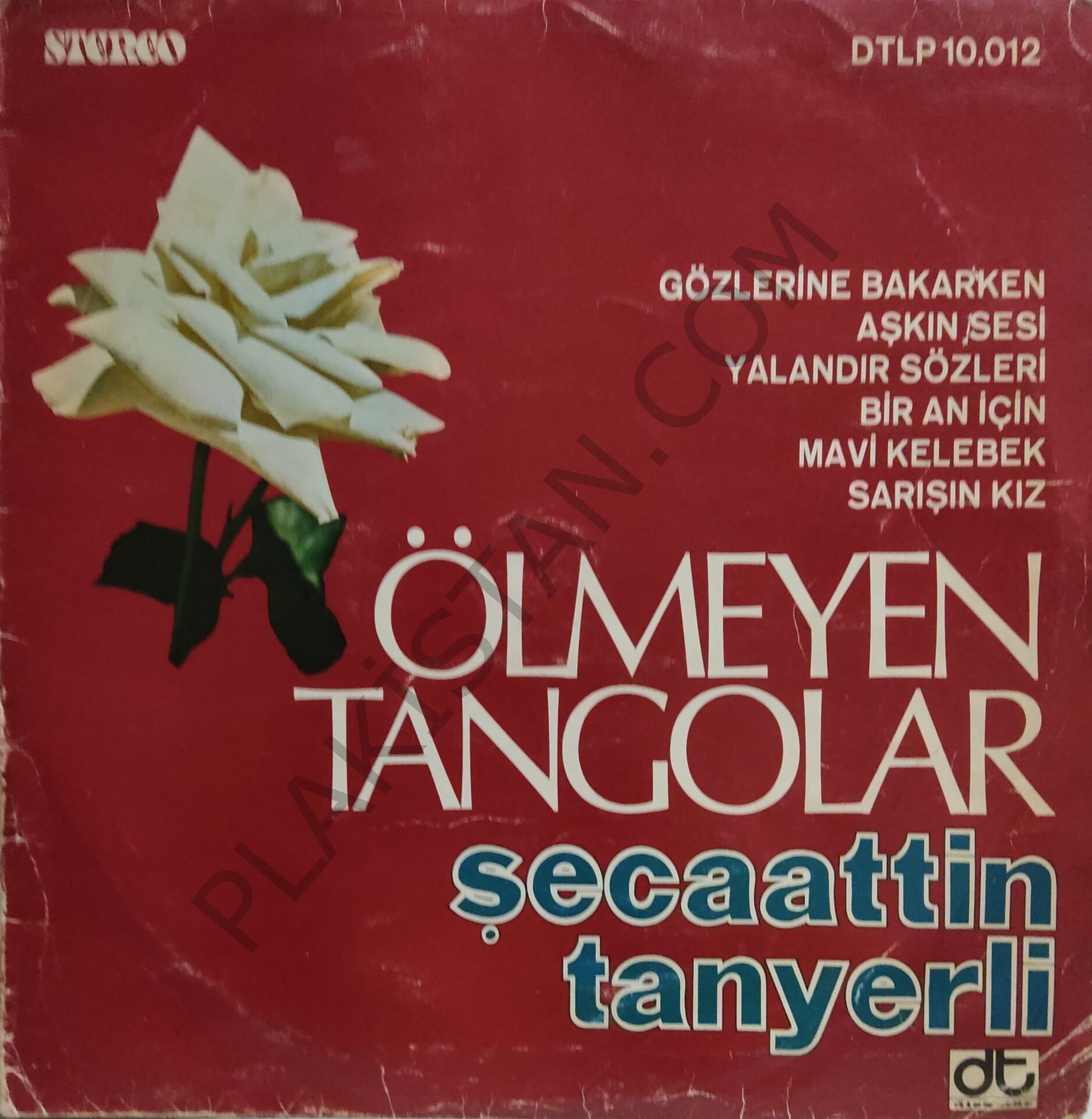 Şecaattin Tanyerli Ölmeyen Tangolar LP PLAK