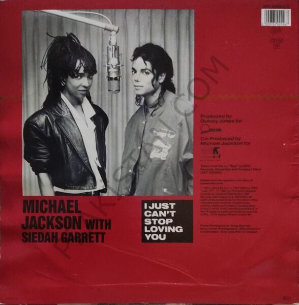 Michael Jackson – I Just Can't Stop Loving You LP PLAK