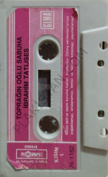 İbrahim Tatlıses - 1162 - Toprağın oğlu Sabuha KASET