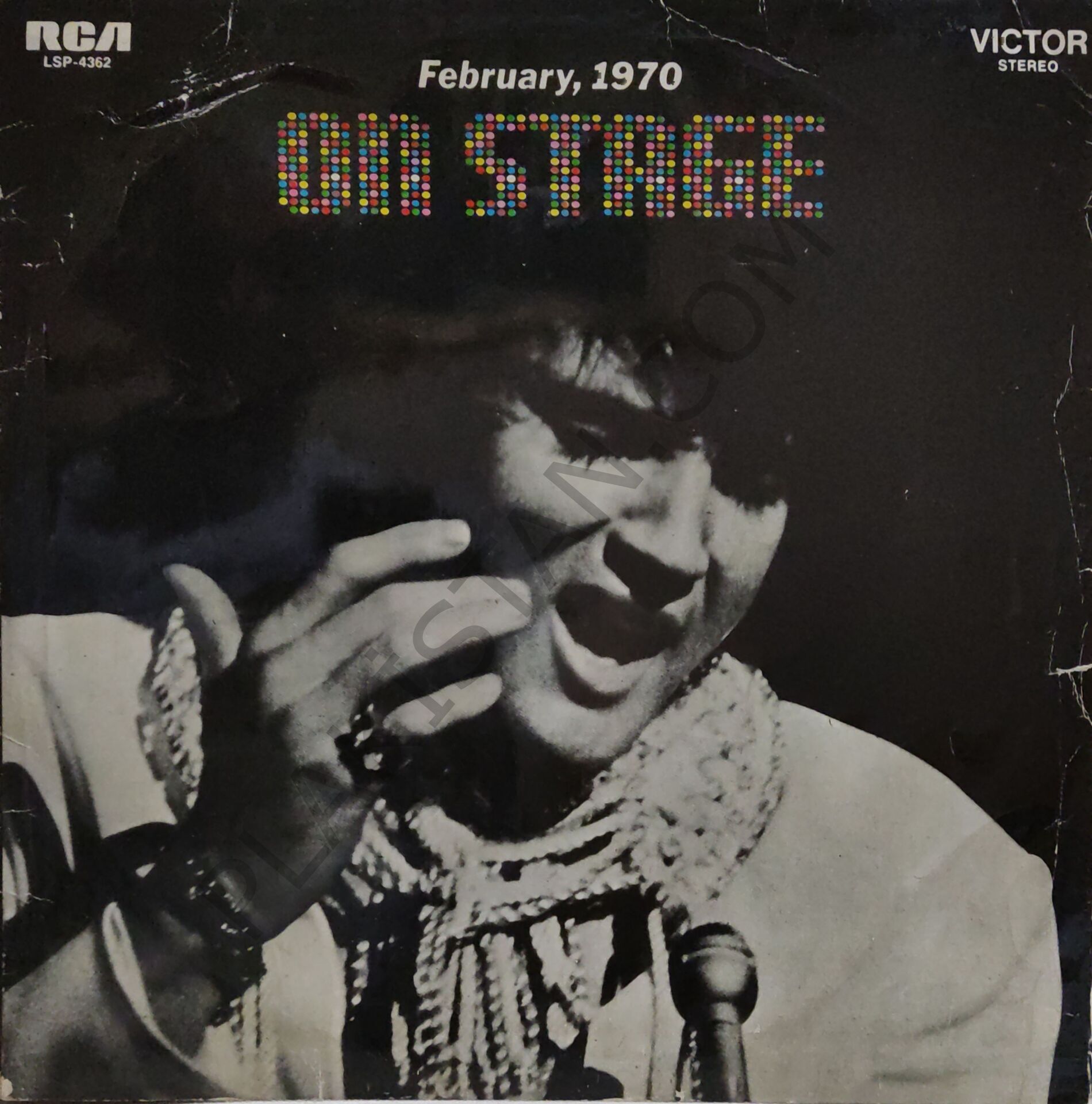 Elvis Presley On Stage - LP PLAK