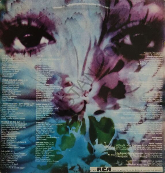 Jose Feliciano - For my Love ...Mother Music- LP PLAK