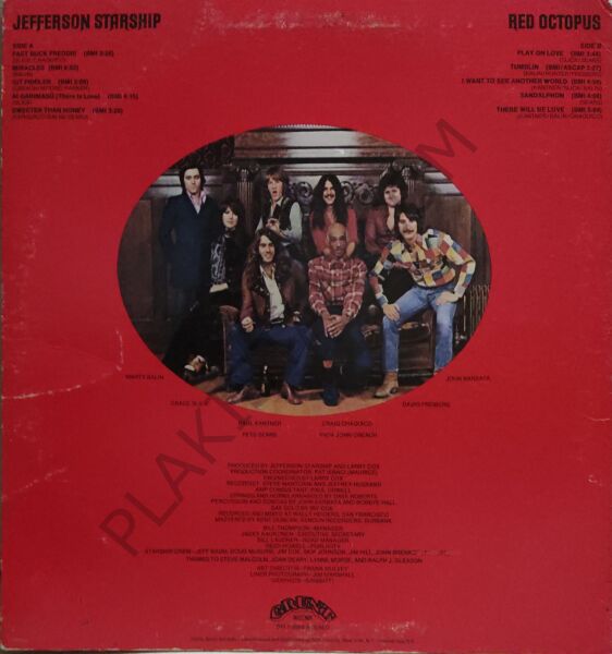 Jefferson Starship – Red Octopus LP PLAK