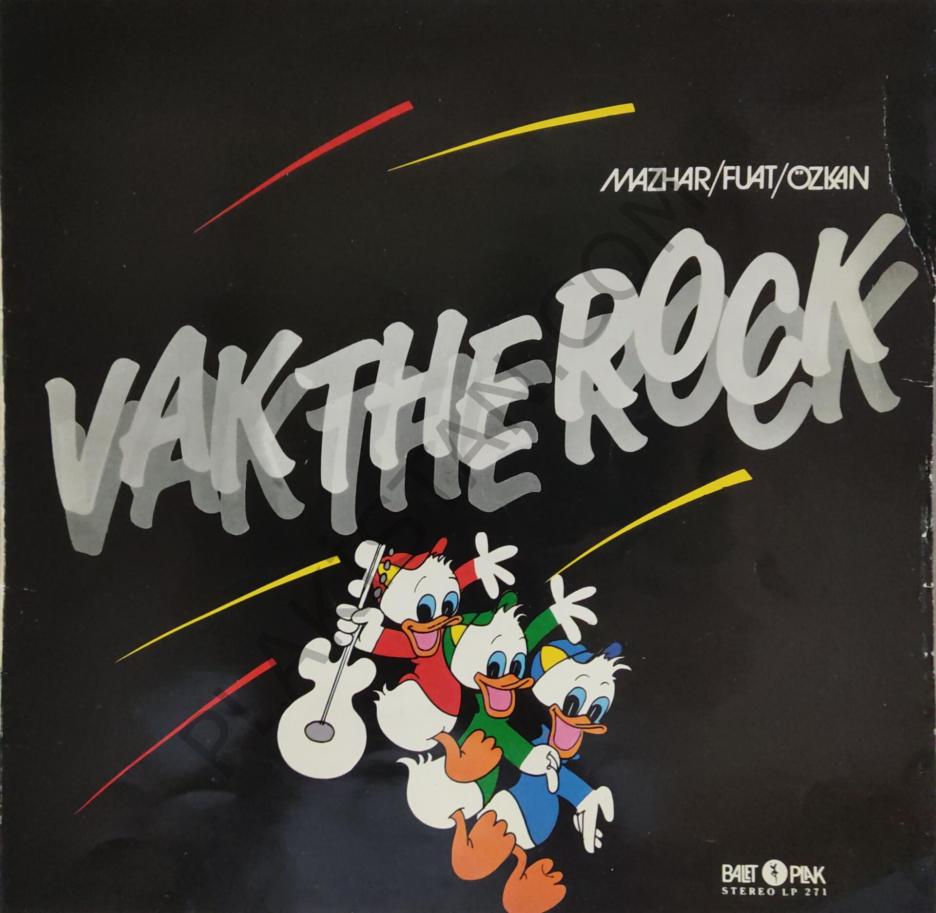 Mazhar / Fuat / Özkan Vak The Rock LP PLAK