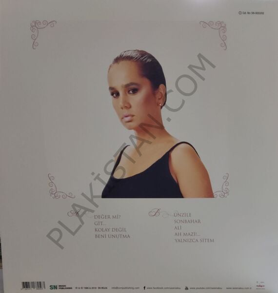 Sezen Aksu Git LP - PEMBE RENKLİ PLAK