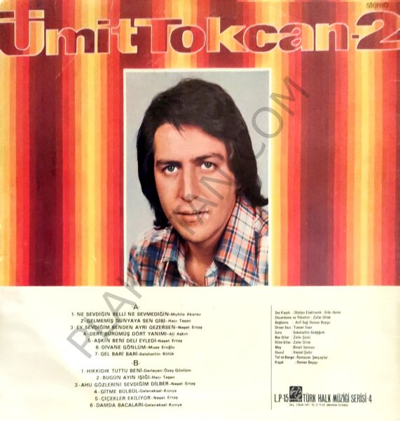 Ümit Tokcan 2 LP PLAK