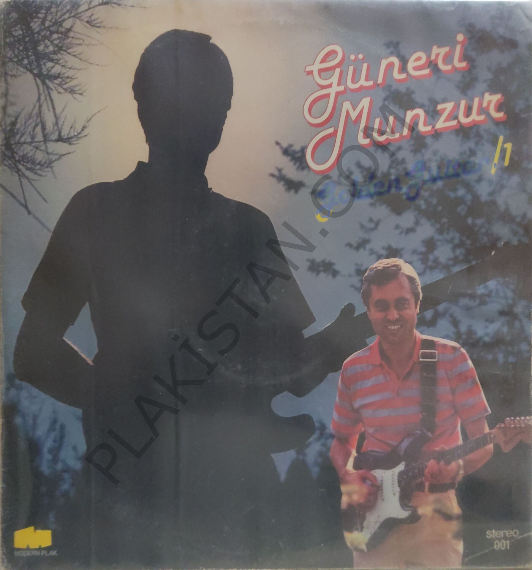 GÜNERİ MUNZUR golden guitar /1 LP